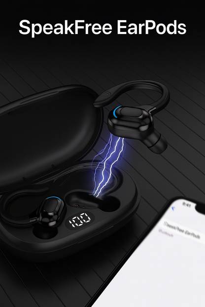 SpeakFree EarPods| Real Time Online/OffLine Translator| 144 Languages
